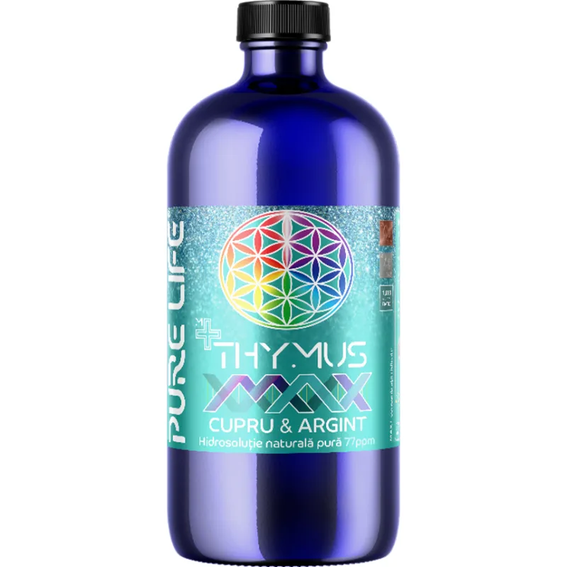 THYMUS MAX M+ 77ppm 480ml PURE LIFE — preț și oferte