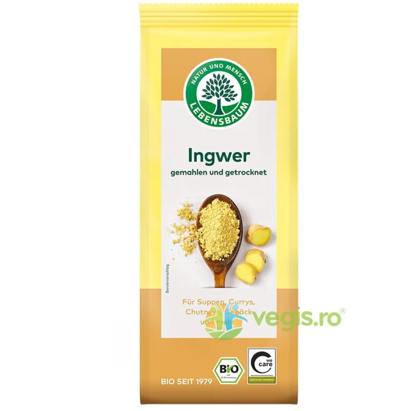 Ghimbir Macinat Ecologic/Bio 40g LEBENSBAUM — preț și oferte