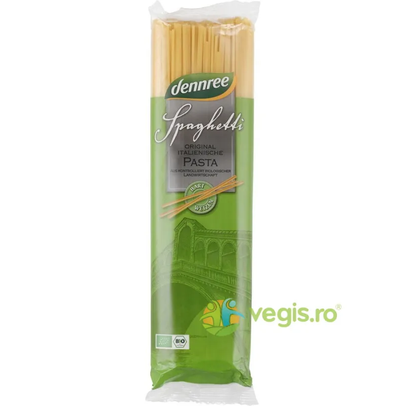 Spaghete din Grau Dur Ecologice/Bio 500g Dennree — preț și oferte