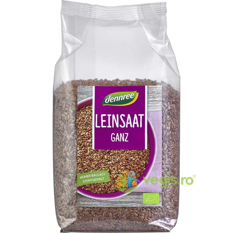 Seminte de In Ecologice/Bio 500g Dennree — preț și oferte