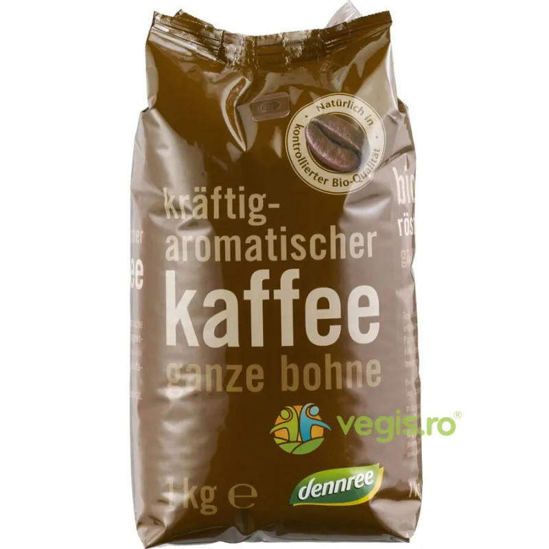 Cafea Boabe Arabica si Robusta Ecologica/Bio 1kg Dennree — preț și oferte