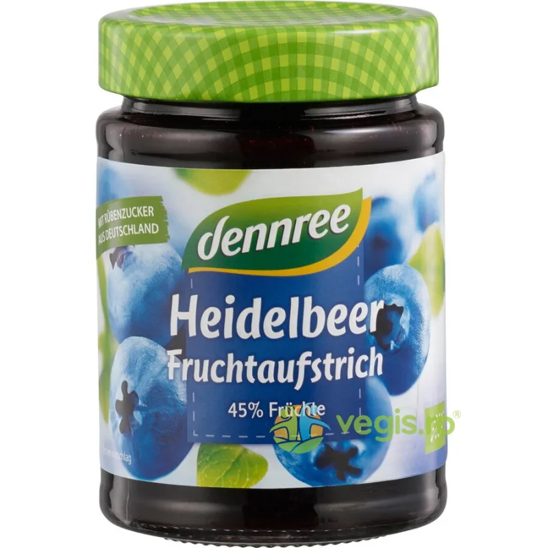 Gem de Afine Ecologic/Bio 340g Dennree — preț și oferte