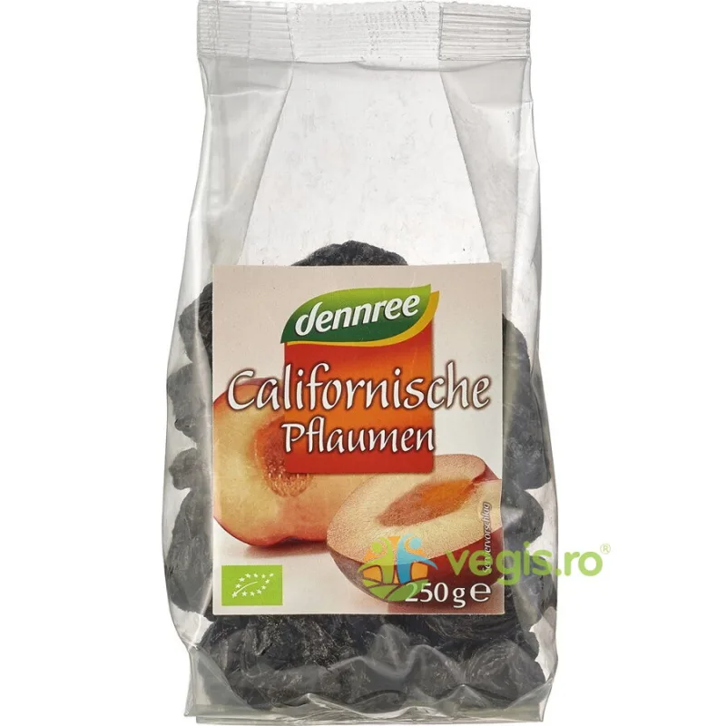 Prune California fara Samburi Ecologice/Bio 250g Dennree — preț și oferte