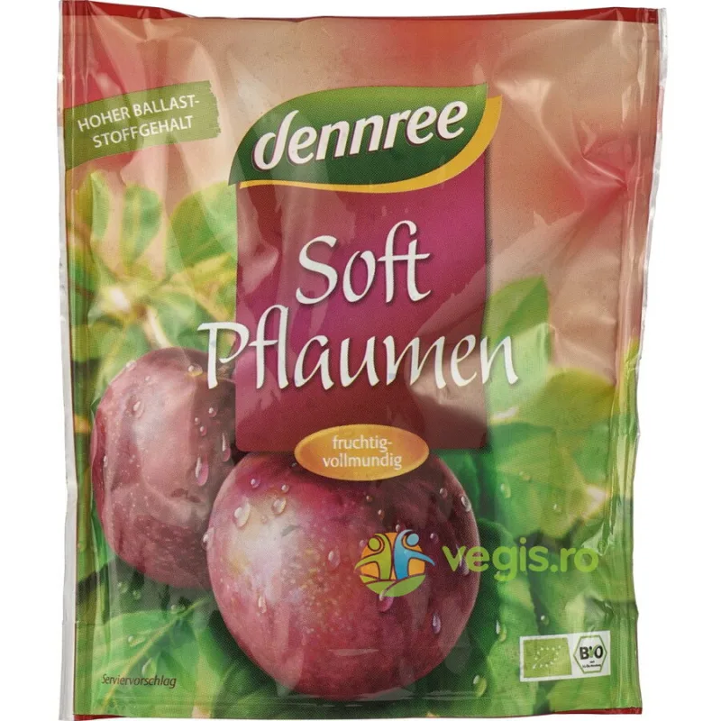 Prune Soft Ecologice/Bio 200g Dennree — preț și oferte