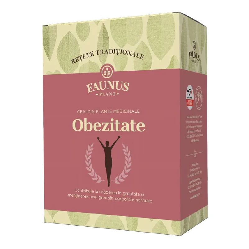 Ceai Obezitate Retete Traditionale, 180 g, Faunus Plant — preț și oferte
