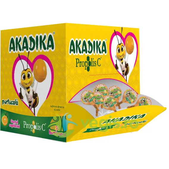 Propolis C cu Aroma de Portocale Akadika 50buc FITERMAN PHARMA — preț și oferte