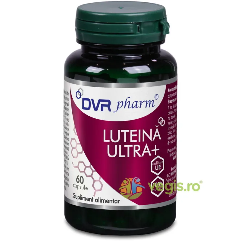 Luteina Ultra+ 60cps DVRPharm — preț și oferte