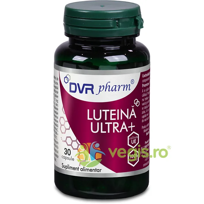 Luteina Ultra+ 30cps DVRPharm — preț și oferte