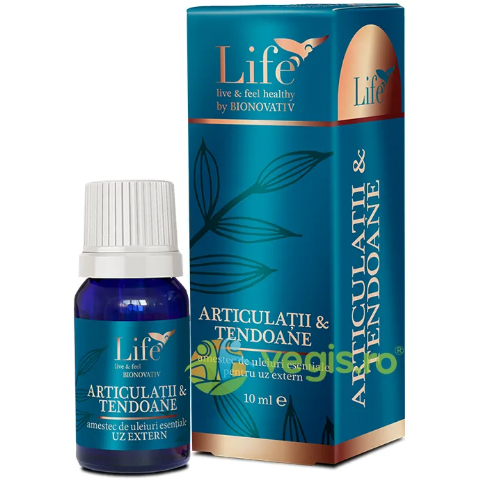 Articulatii si Tendoane Amestec de Uleiuri Esentiale pentru Uz Extern 10ml BIONOVATIV — preț și oferte