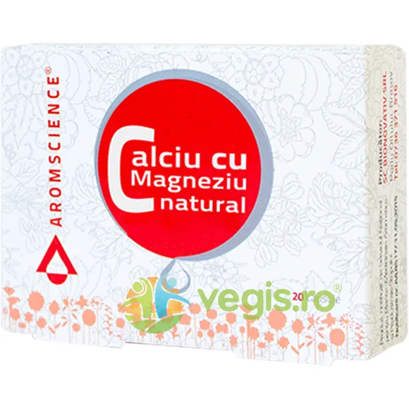 Calciu cu Magneziu Natural 20cps BIONOVATIV — preț și oferte
