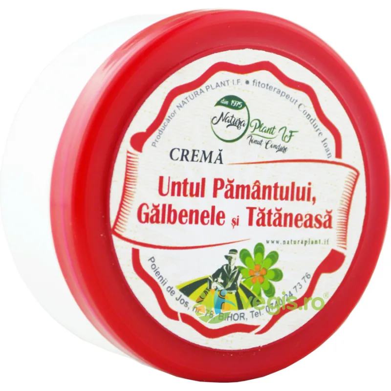 Crema cu Untul Pamantului, Galbenele si Tataneasa 100ml — preț și oferte