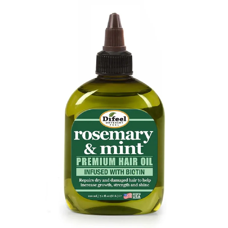Ulei Premium cu efect de intarire pentru par cu rozmarin si menta, 75ml, Difeel — preț și oferte
