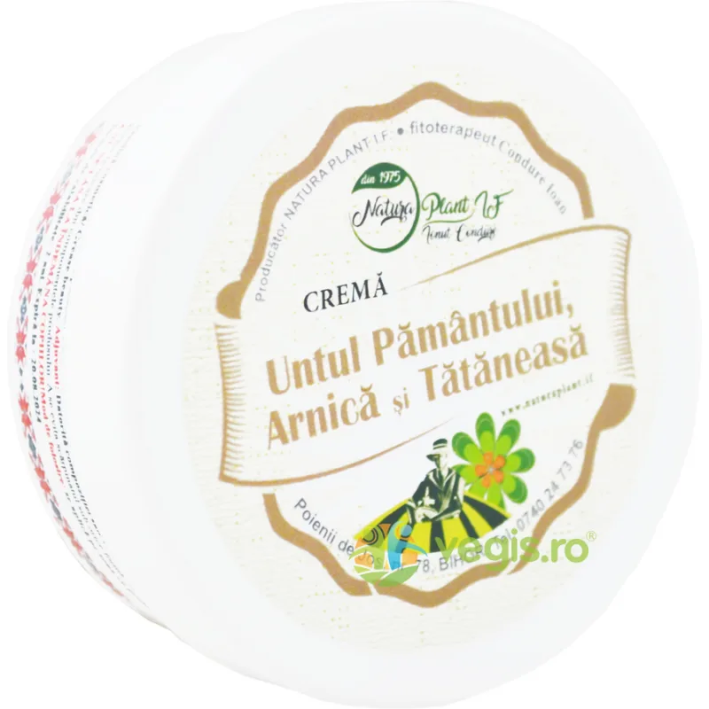 Crema cu Untul Pamantului, Arnica si Tataneasa 120ml — preț și oferte