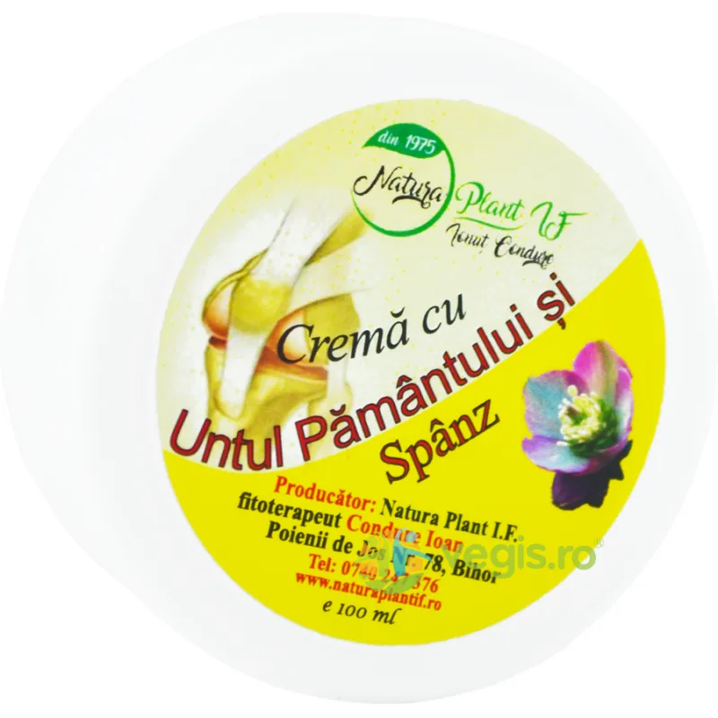 Crema cu Untul Pamantului si Spanz 100ml — preț și oferte