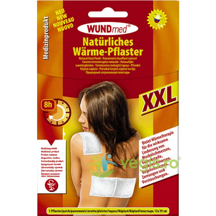 Plasture cu Efect de Incalzire XXL 19x13cm WUNDMED — preț și oferte