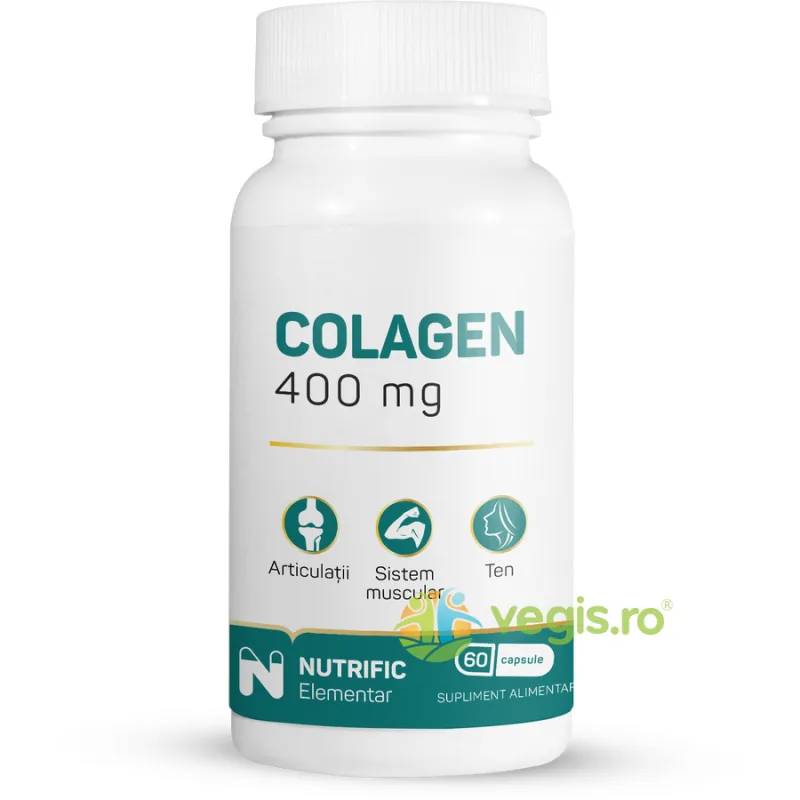 Colagen 400mg 60cps NUTRIFIC — preț și oferte