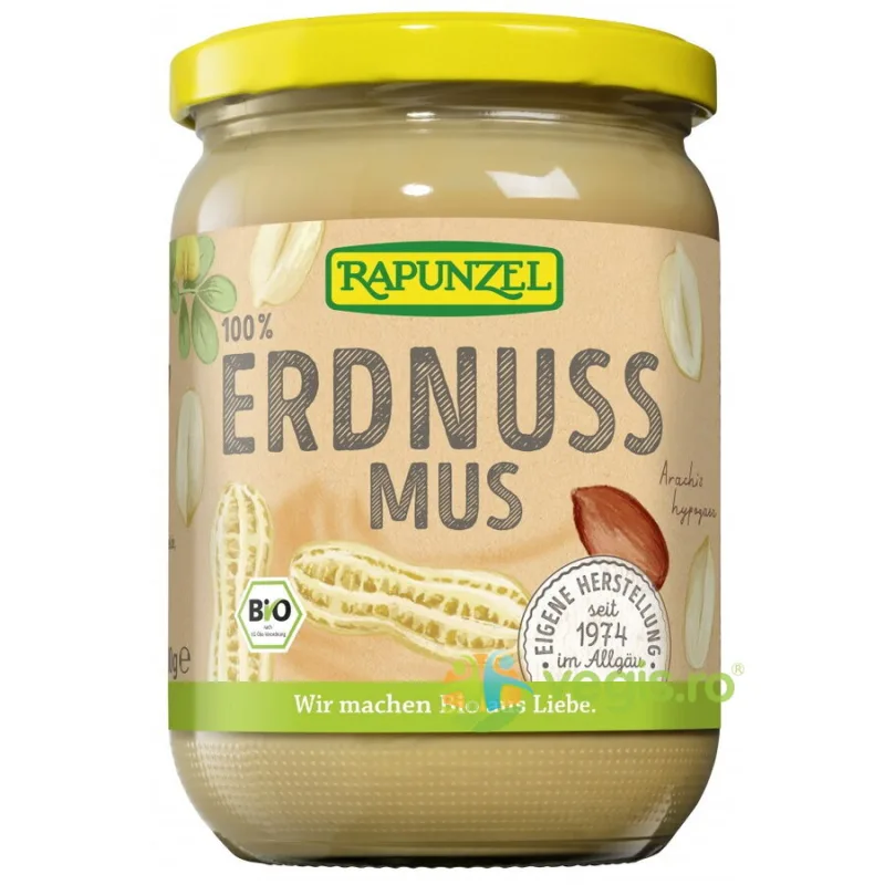 Pasta de Arahide Fina Ecologica/Bio 500g Rapunzel — preț și oferte