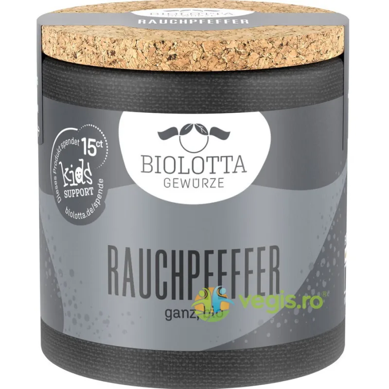 Piper Boabe Afumat Ecologic/Bio 45g BIOLOTTA — preț și oferte