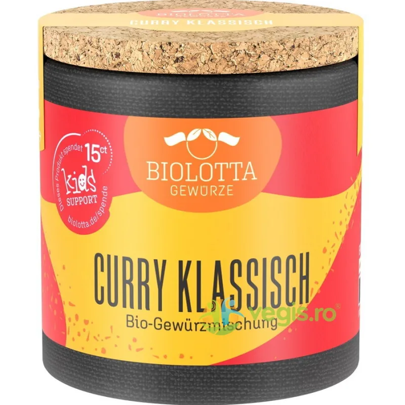 Mix de Condimente Curry Clasic Ecologic/Bio 40g BIOLOTTA — preț și oferte