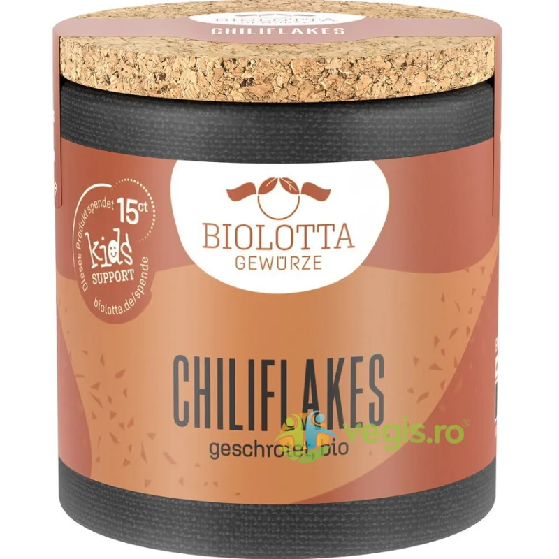 Fulgi de Chili Zdrobiti Ecologici/Bio 37g BIOLOTTA — preț și oferte