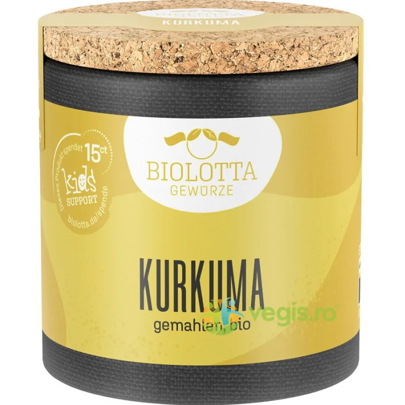 Curcuma Macinata Ecologica/Bio 55g BIOLOTTA — preț și oferte
