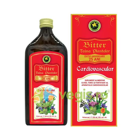 Bitter Cardiovascular 200ml Hypericum — preț și oferte
