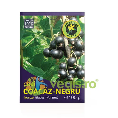 Ceai de Coacaz Negru Frunze 100g Hypericum — preț și oferte