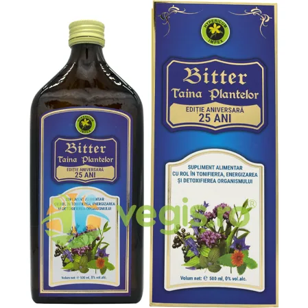 Bitter Taina Plantelor fara Alcool 500ml Hypericum — preț și oferte
