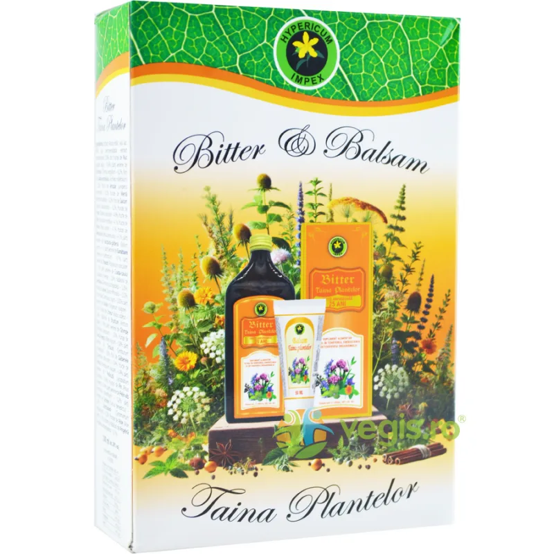 Pachet Bitter Taina Plantelor 200ml + Balsam Taina Plantelor 50ml Hypericum — preț și oferte