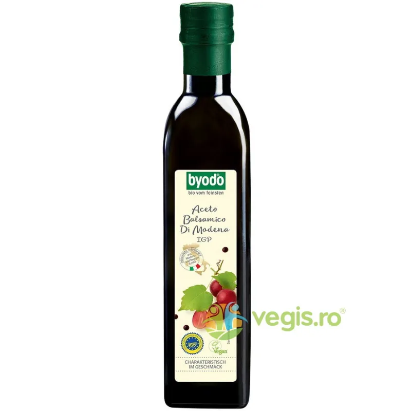Oret Rosu Balsamic de Modena IGP Ecologic/Bio 500ml BYODO — preț și oferte