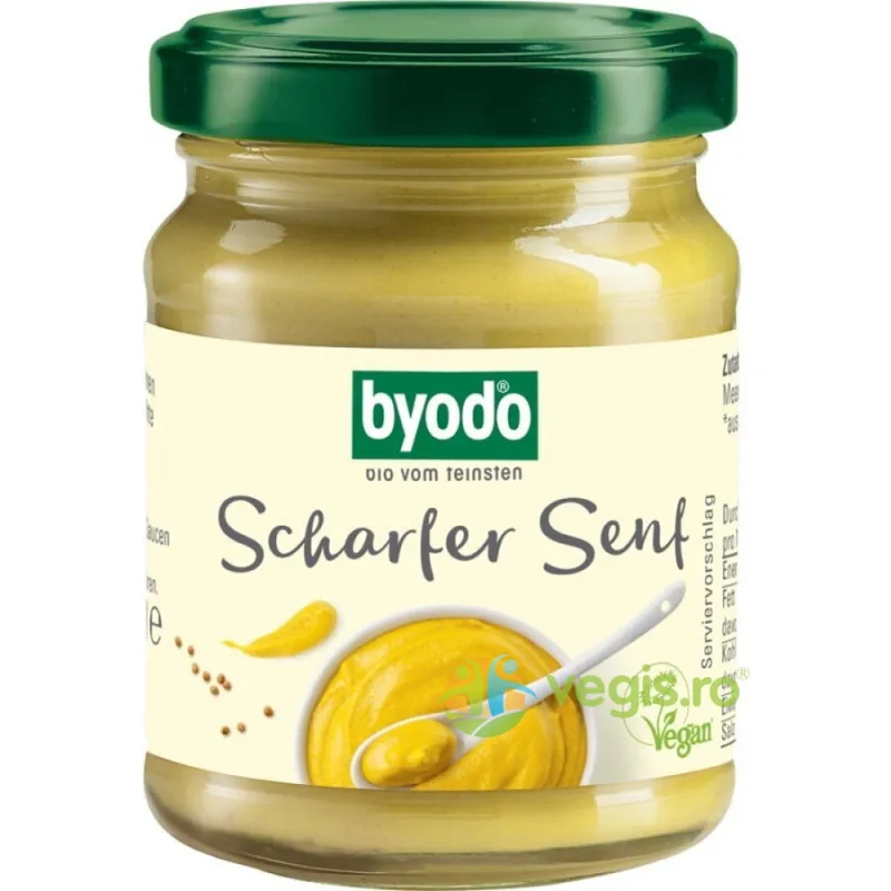 Mustar Iute Ecologic/Bio 125g BYODO — preț și oferte
