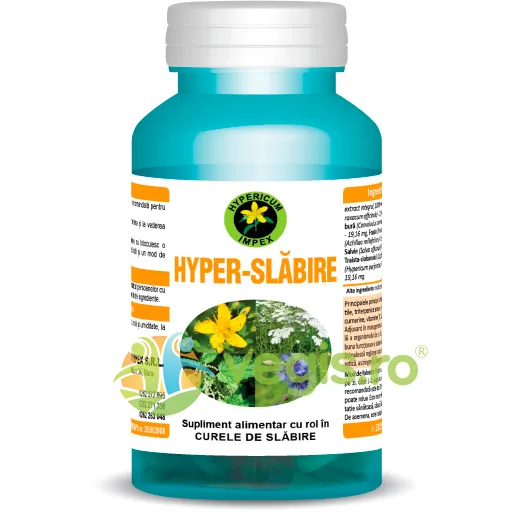 Hyper Slabire 60cps Hypericum — preț și oferte