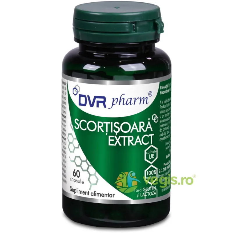 Scortisoara Extract 60cps DVRPharm — preț și oferte