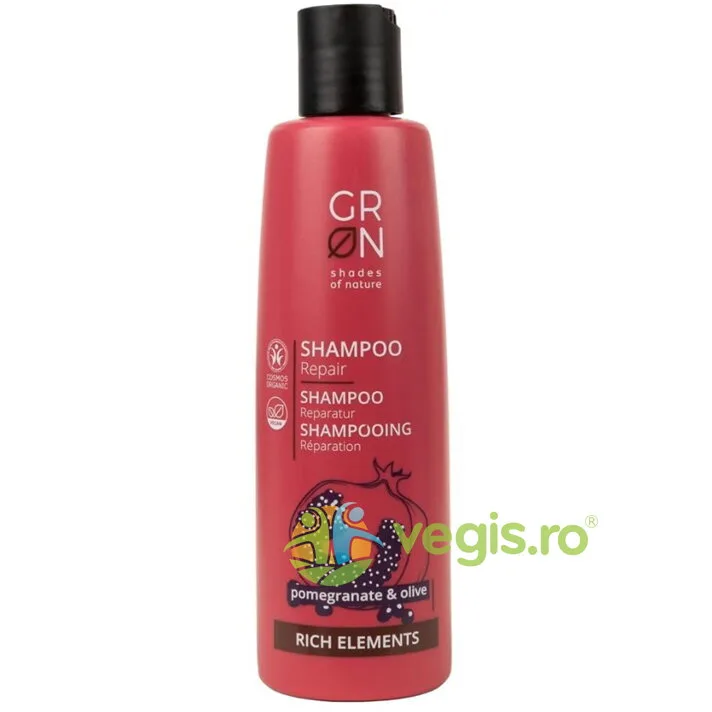 Sampon Reparator cu Masline si Rodie Rich Elements Ecologic/Bio 250ml GRN SHADES OF NATURE — preț și oferte
