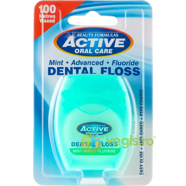 Ata Interdentara Ceruita cu Fluor si Aroma de Menta 100m ACTIVE ORAL — preț și oferte