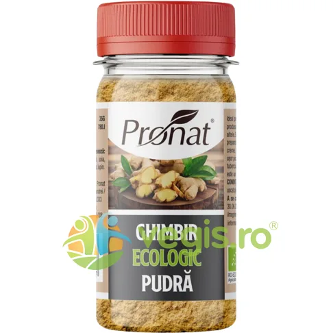 Ghimbir Pudra Ecologic/Bio 35g PRONAT — preț și oferte