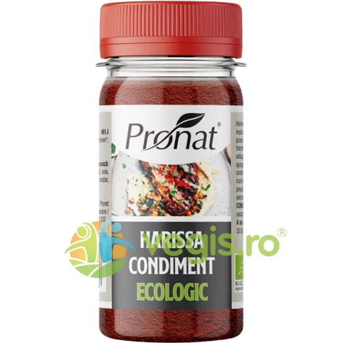 Harissa Condiment Ecologic/Bio 50g PRONAT — preț și oferte