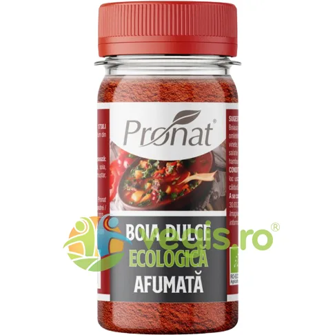 Boia de Ardei Dulce Afumata Ecologica/Bio 60g PRONAT — preț și oferte