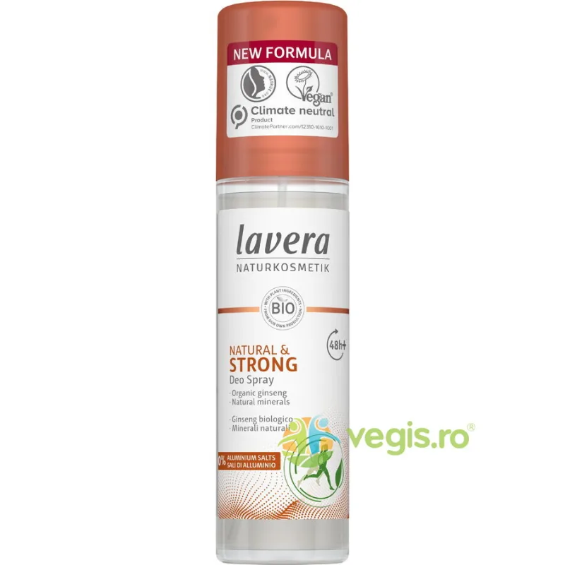 Deodorant Spray 48h Natural Strong 75ml LAVERA — preț și oferte