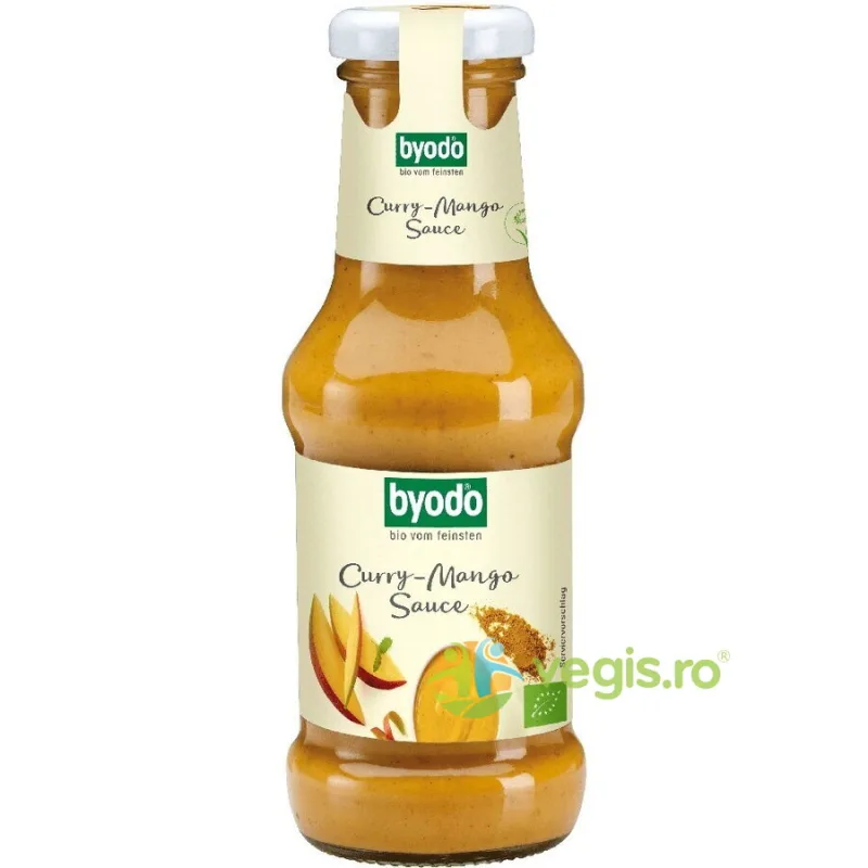 Sos Curry cu Mango fara Gluten Ecologic/Bio 250ml BYODO — preț și oferte
