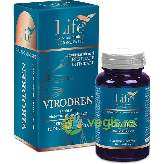 Virodren (Capsule cu Uleiuri Esentiale) 30cps BIONOVATIV — preț și oferte