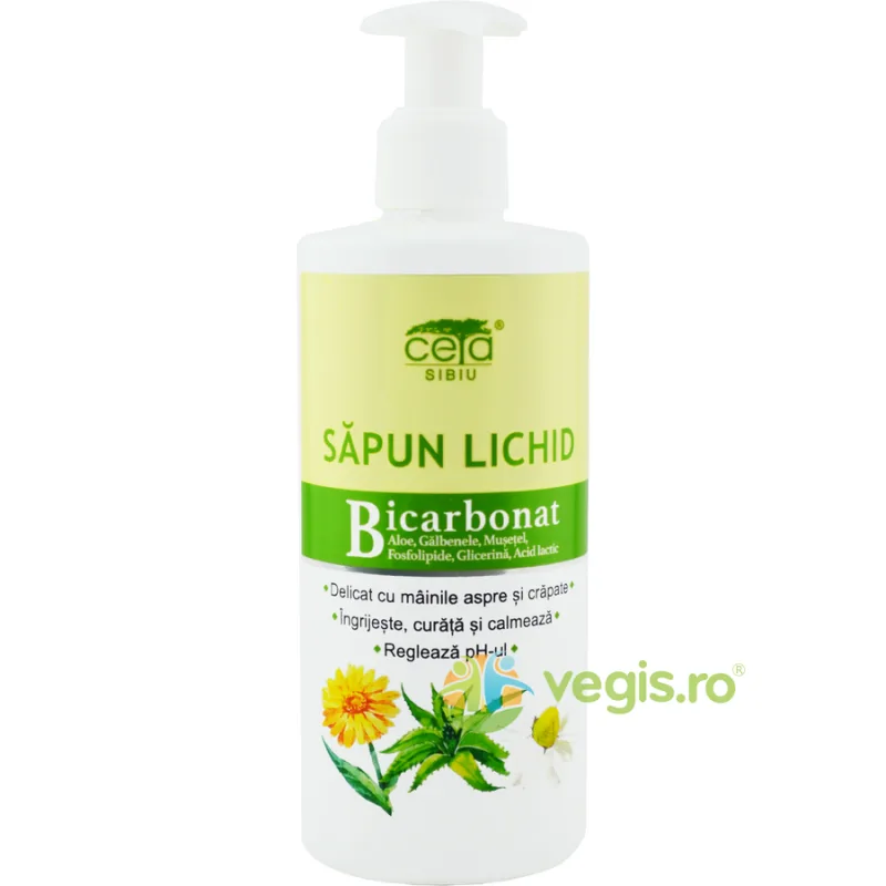 Sapun Lichid cu Bicarbonat 300ml Ceta Sibiu — preț și oferte