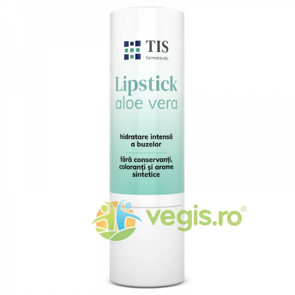 Balsam de Buze Hidratant cu Aloe Vera 4g TIS FARMACEUTIC — preț și oferte