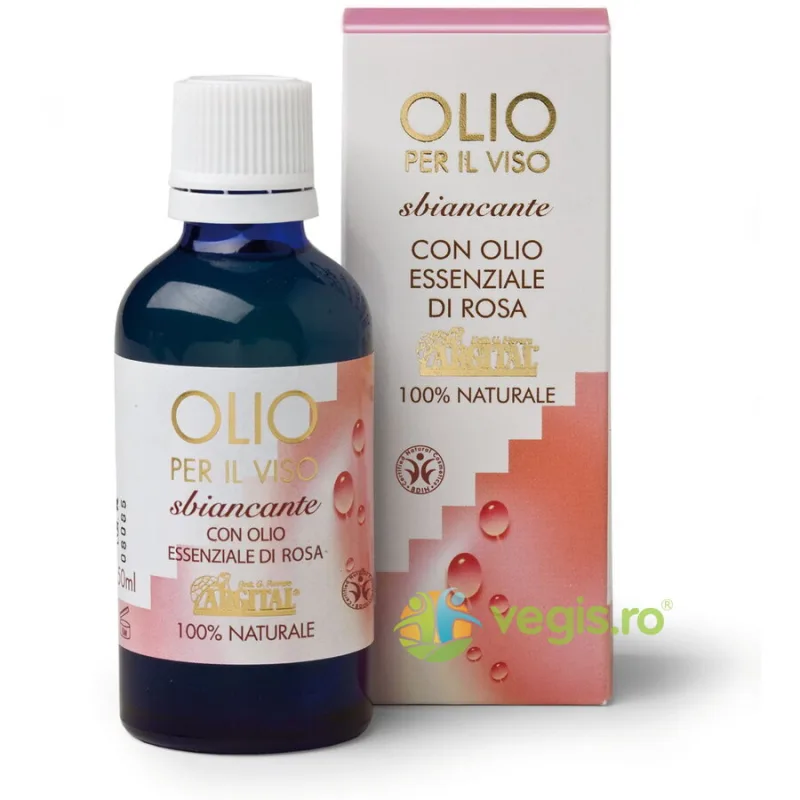 Ulei pentru Ingrijirea si Albirea Fetei cu Trandafir 50ml ARGITAL — preț și oferte