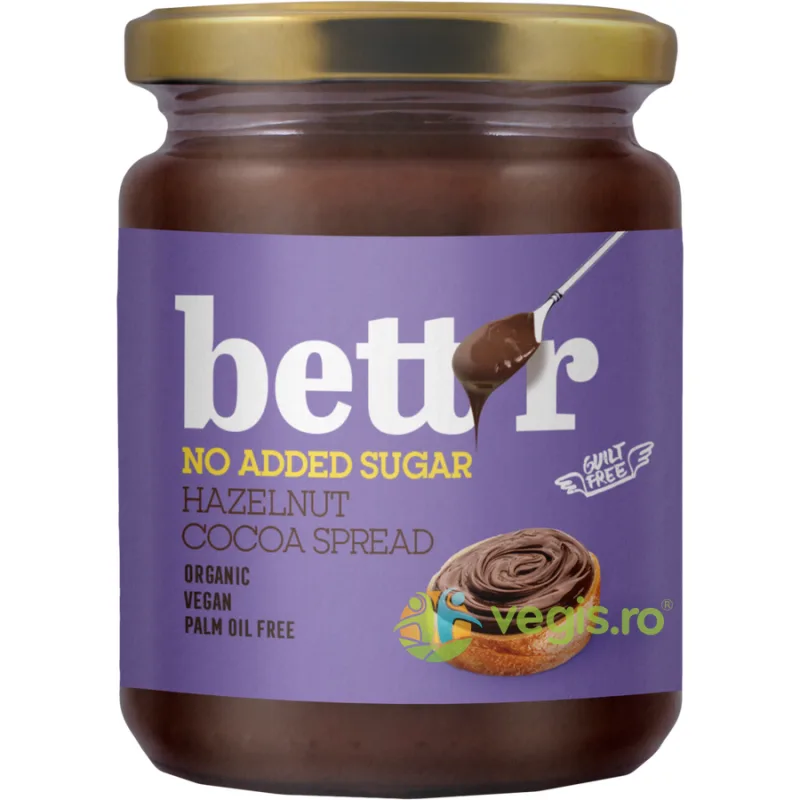 Crema de Alune de Padure si Cacao Ecologica/Bio 250g — preț și oferte