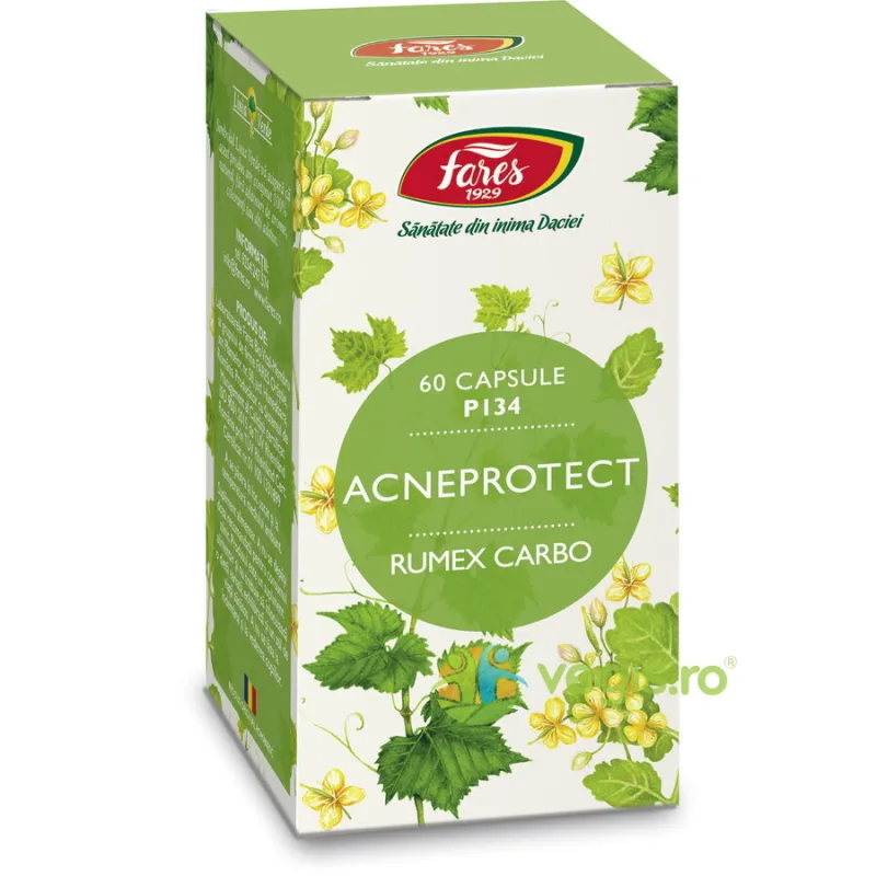 Acneprotect ( P134) 60cps FARES — preț și oferte