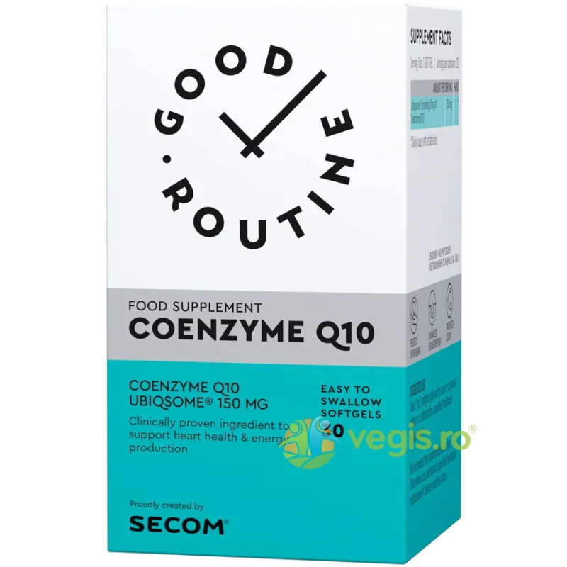Coenzyme Q10 30cps moi Secom, GOOD ROUTINE — preț și oferte