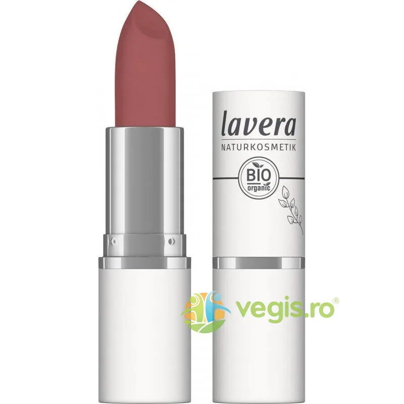 Ruj Berry Nude 01 - Velvet Matt 4.5g LAVERA — preț și oferte