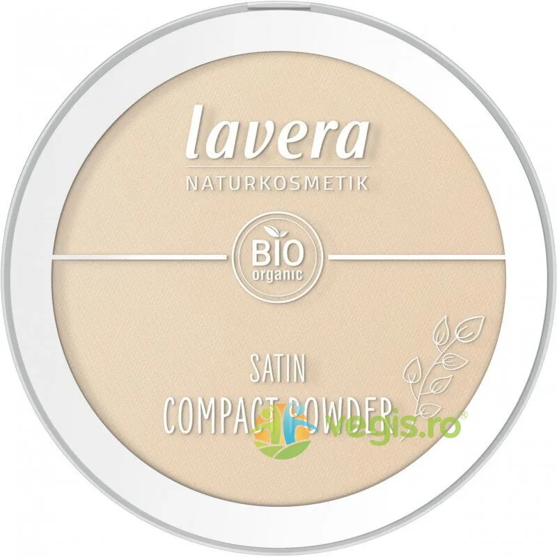 Pudra Compacta Medium 02 Satin Powder Ecologica/Bio 9.5g LAVERA — preț și oferte