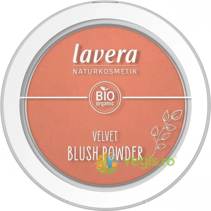 Fard de Obraz Rosy Peach 01 - Velvet Blush Powder 5g LAVERA — preț și oferte